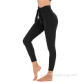 Pants yoga àrd Waist le pòcaidean eadar-dhealaichte